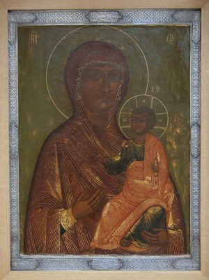 1. Эфесская икона Божией Матери XVI в. Спасо-Евфросиниевский монастырь